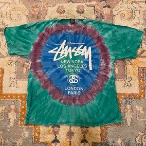 Stussy Tie-Dye T-shirt, Size XL